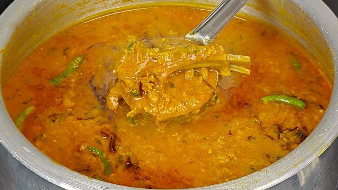 Mutton Dal Gosht Recipe | Masoor Dal Mutton Dal Gosht