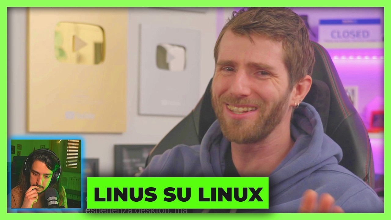 Linus Tech Tips ha provato Linux... di nuovo - Reaction