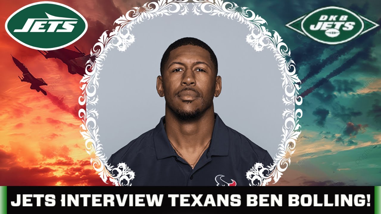 Jets Targeting UPCOMING Texans Linebacker Coach Ben Bolling For Same Role