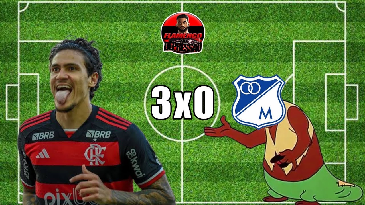 FLAMENGO 3x0 MILLIONARIOS - NARRAÇÃO SARRANTE