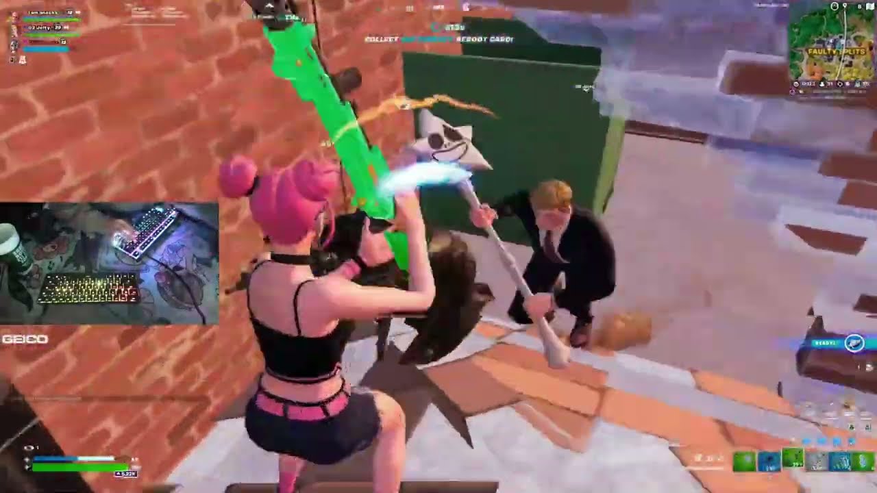 🏆💣JELTY SNACKY y TOCATA Literal destrozan en TRIO Fortnite🔥😈