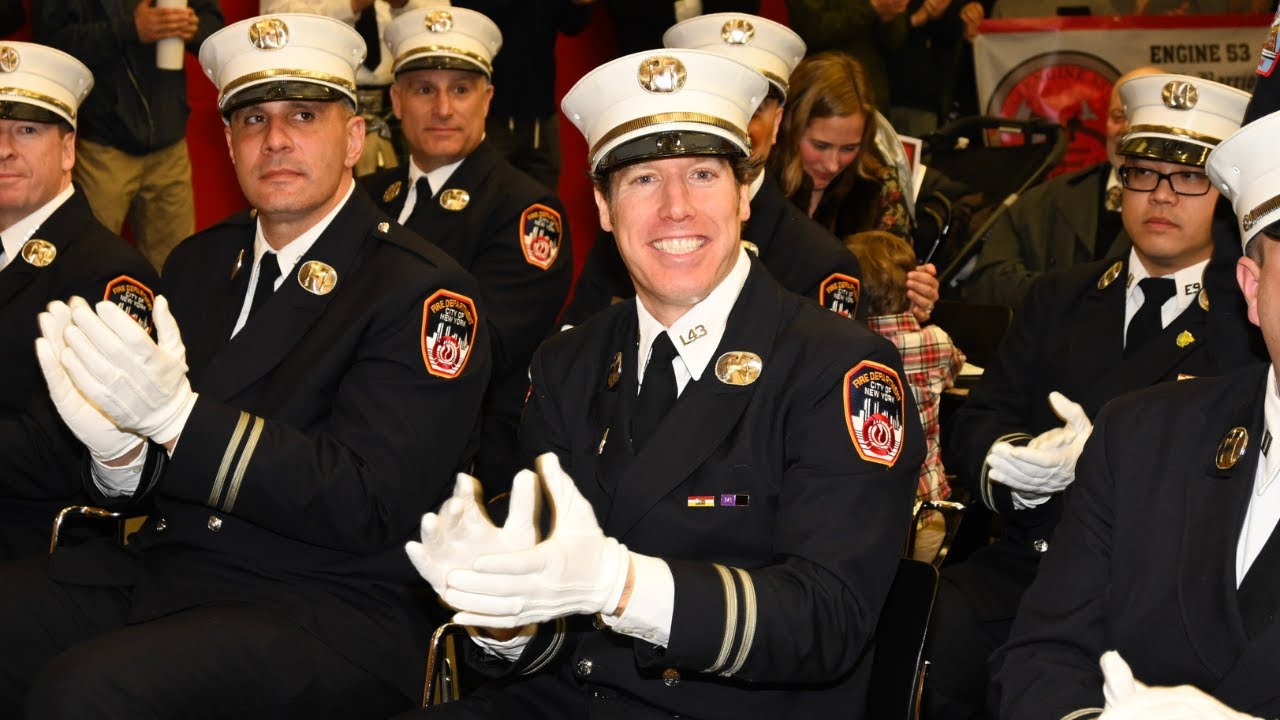 FDNY Promotion Ceremony for Battalion Chiefs