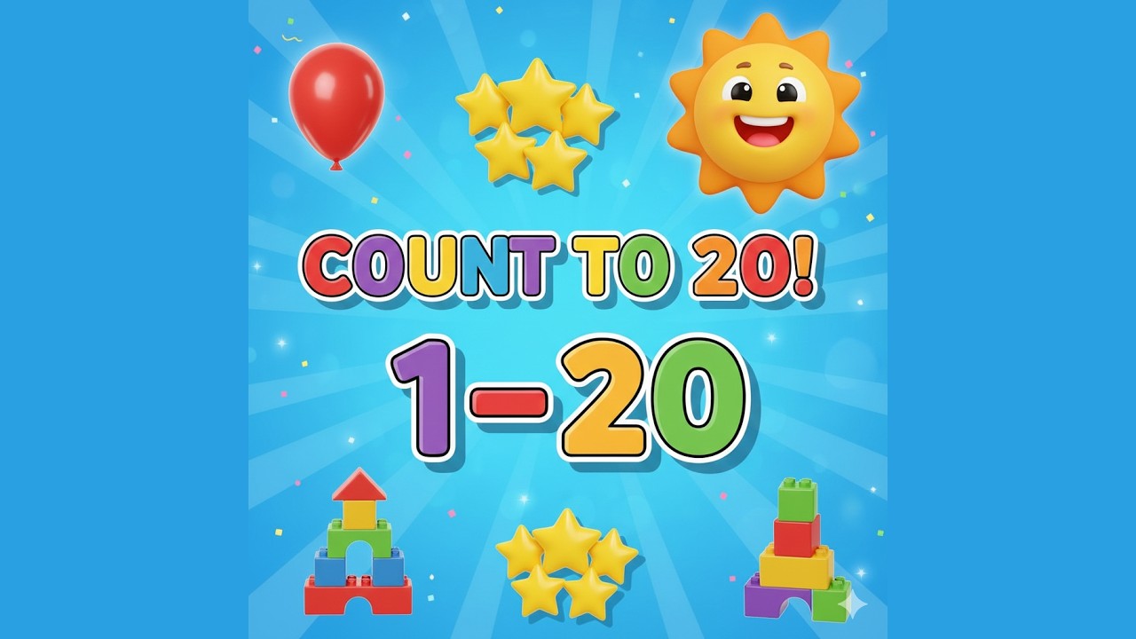 Learn Numbers 1–20 for Kids