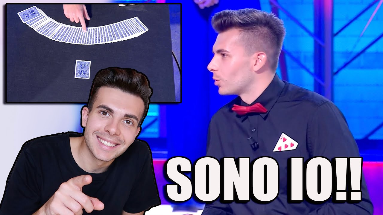 HO FATTO UNA NUOVA MAGIA IN TV SU RAI 1!! Reagisco alla mia magia ai 