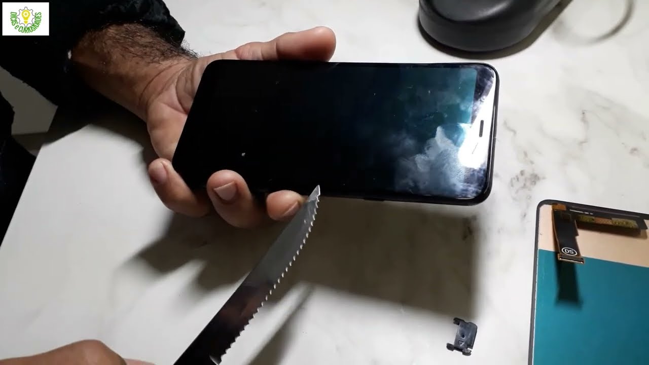 Como trocar TELA trincada do Celular sem ferramentas pr&oacute;prias