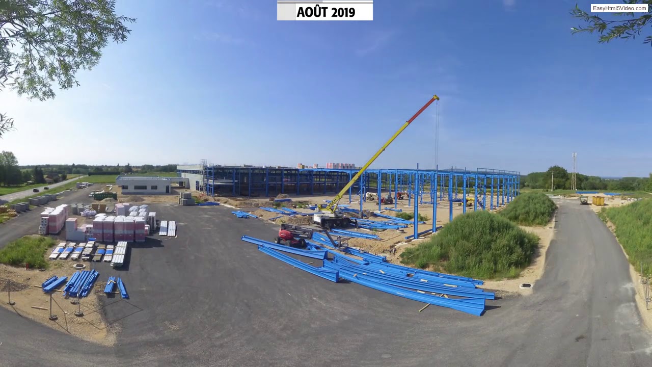 Timelaps chantier Comege 2020