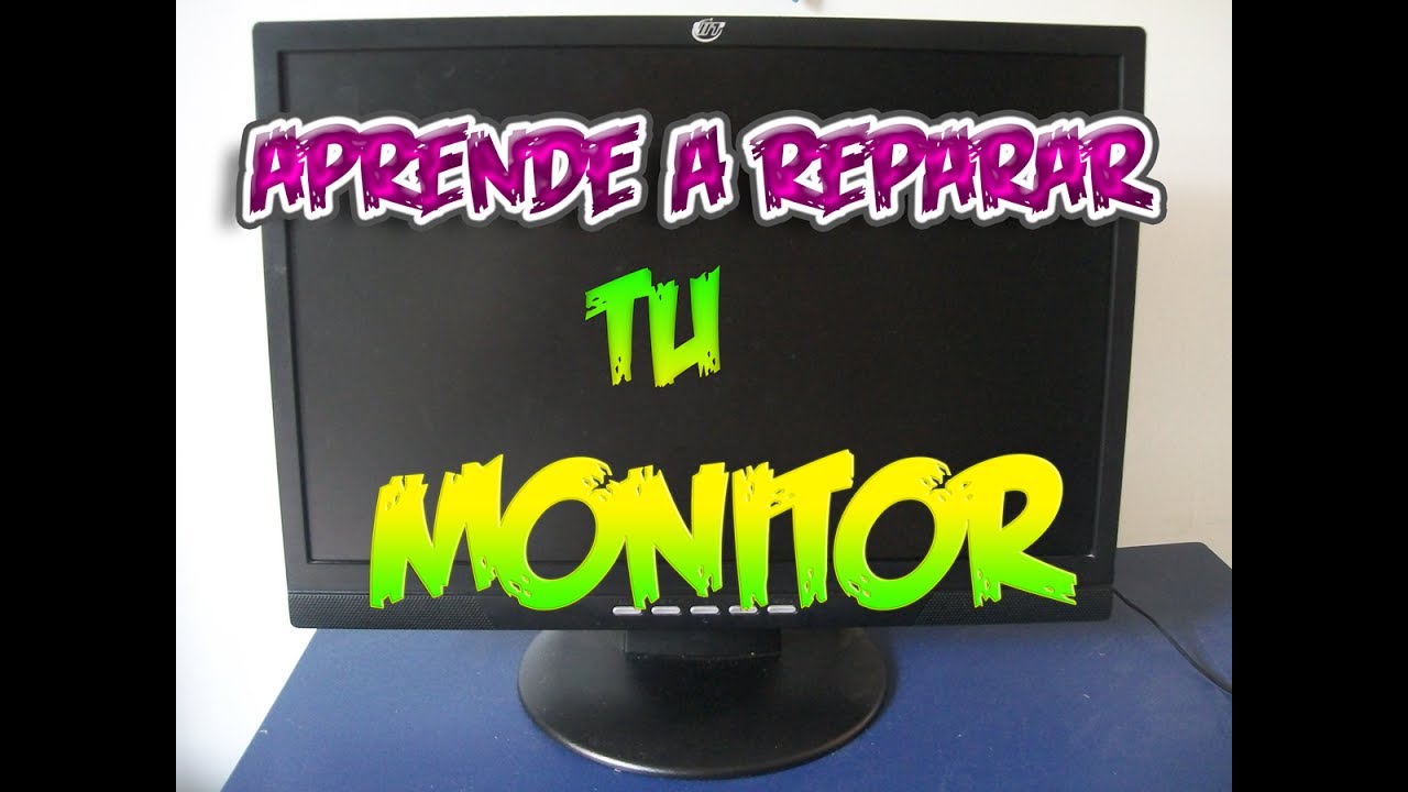Cómo reparar el 90% de las averías de un monitor LCD por menos de 1 euro Hp w1907v no enciende