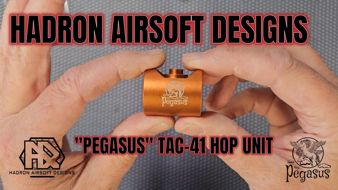 Hadron Airsoft Pegasus Hop Unit: Ultimate Hop Upgrade for Silverback TAC41!