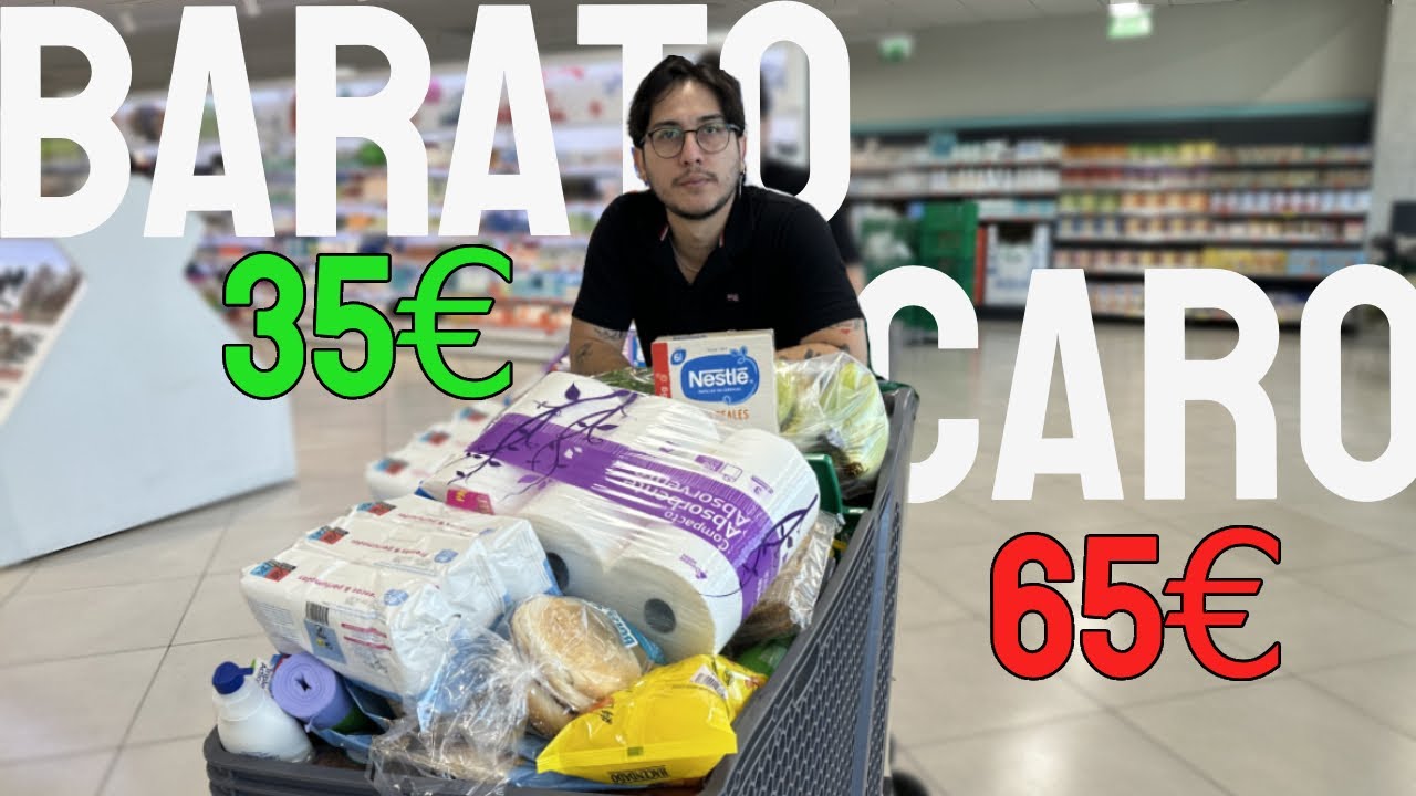 ¿VIVIR EN ESPAÑA ES CARO? TODO ESTO PUEDO COMPRAR CON 50€ | part1