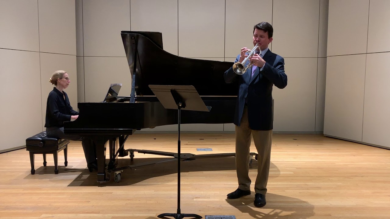 Liebeslied by Oskar Böhme, performed by George Chase (trumpet) and Vanessa Chase (piano)