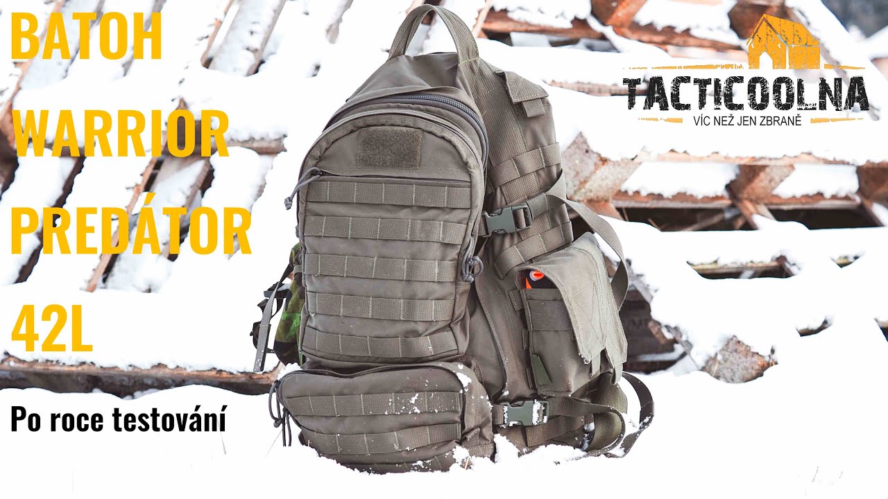 BATOH PREDATOR ELITE OPS 42l- Vyhodnocení po roce používání.