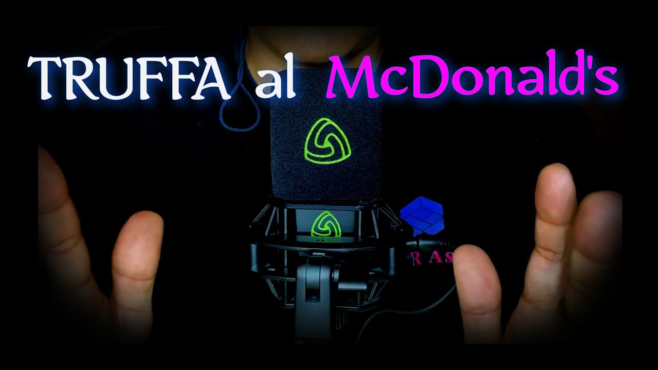 TRUFFA al McDonald's, ASMR ita, softspoken, story telling