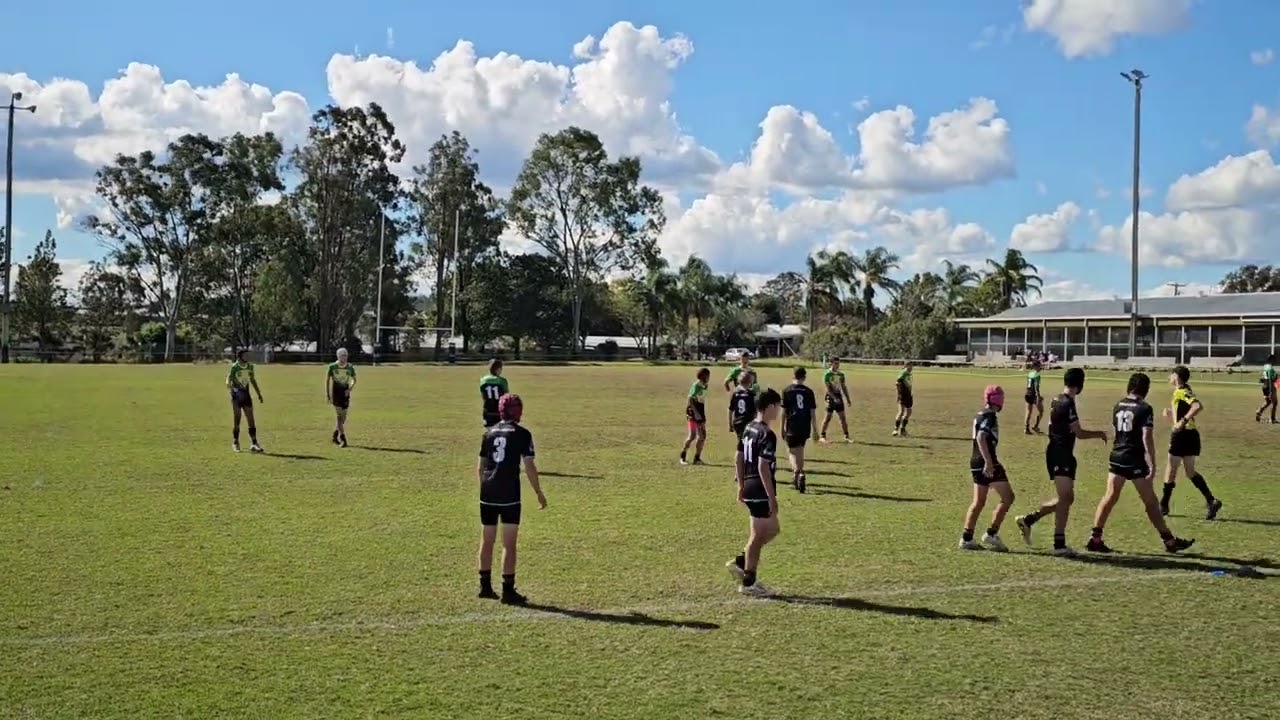 Helensvale Hornets U13 Div 1 vs Beaudesert Kingfishers U13 Div 1,round 12