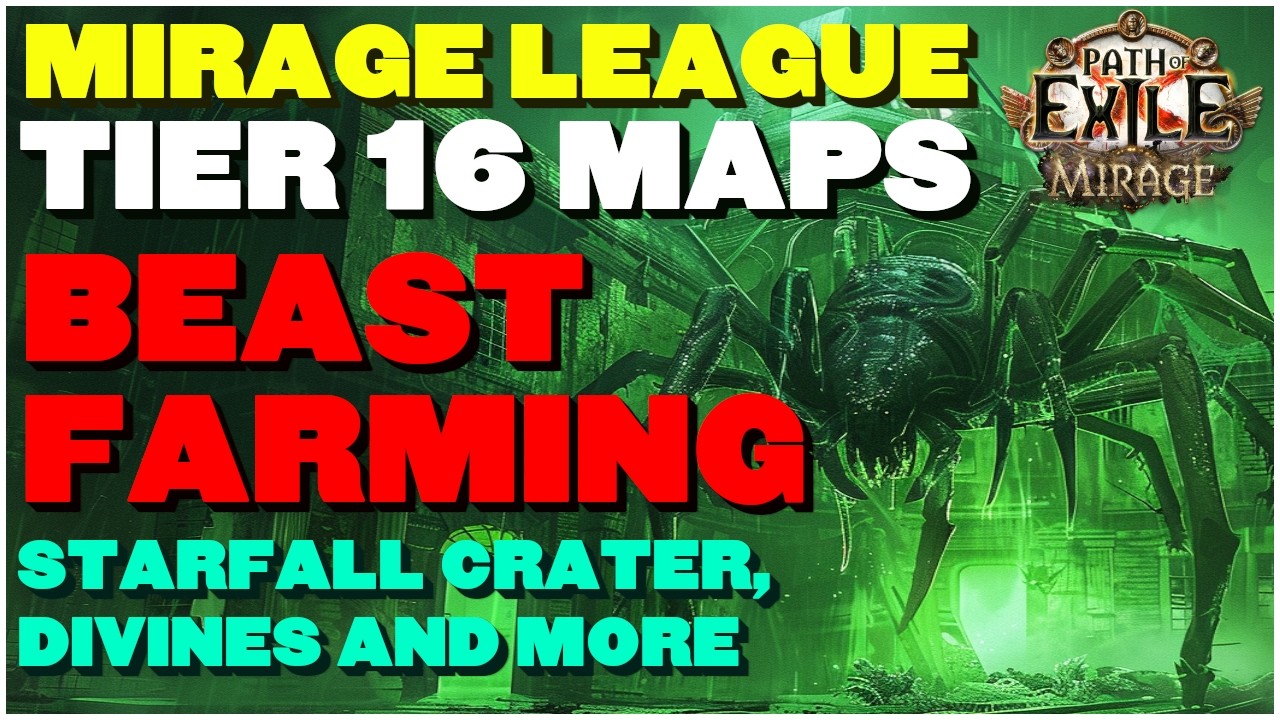 [POE 3.28] Beast Farming Is The Best Its Ever Been! Print Divines While Farming Beast
