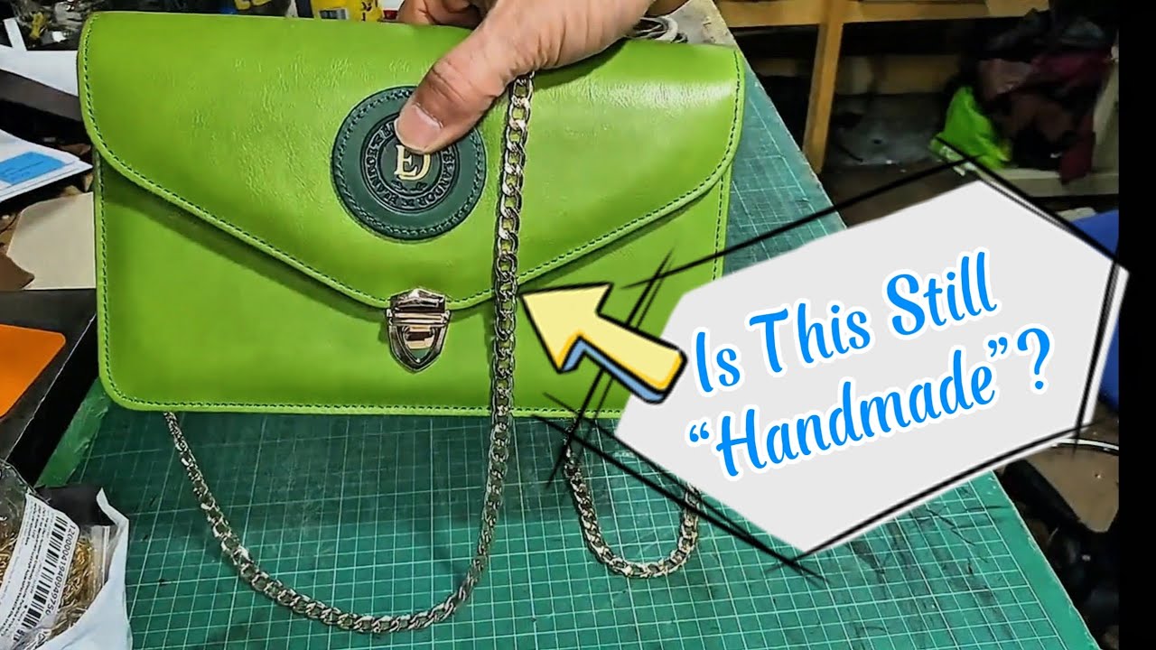 Is This Still “Handmade” — or Something Else Entirely? | Élan d'Or Clutch Bag
