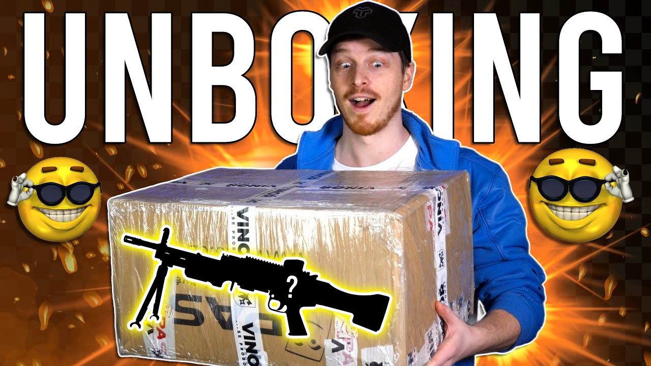 FANOUŠEK mi poslal TOTÁLNĚ BOŽÍ BALÍK !! - AIRSOFT MYSTERY UNBOXING #59 - Nakashi