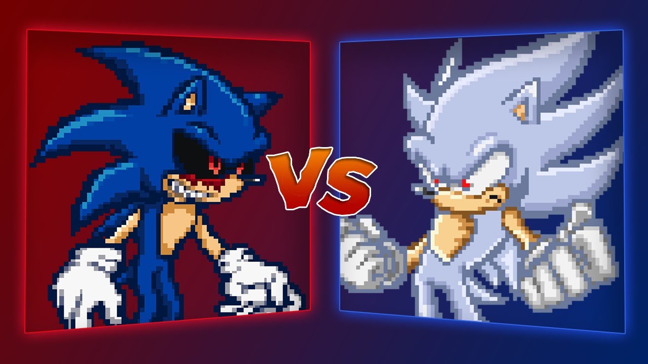 MUGEN Battle - Sonic.EXE vs Hyper Sonic