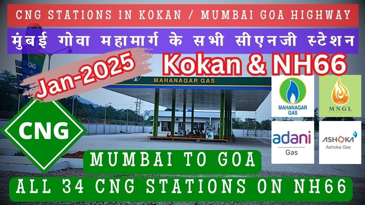 CNG Stations on Mumbai Goa Highway | Mumbai To Goa