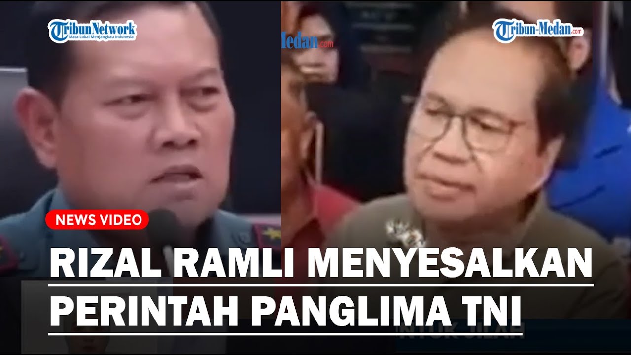 Rizal Ramli Menyesalkan Perintah Panglima TNI Memiting Warga Rempang, Ternyata Faktanya Begini
