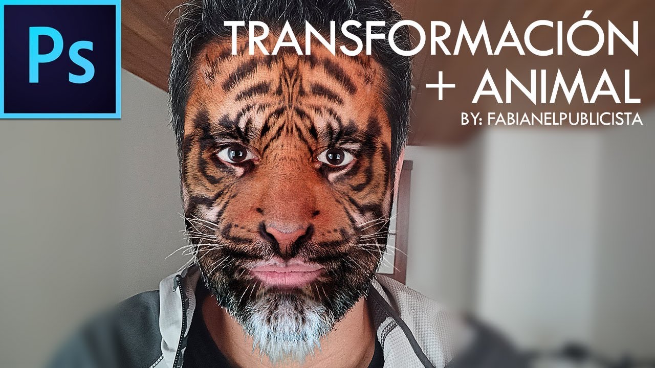 ¡CONVIÉRTETE EN UN ANIMAL! | Photoshop | TUTORIAL #61 | Español