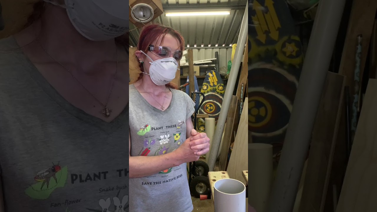 Bee Babette's 'How to make a bamboo bee hotel'