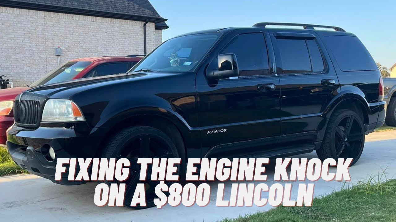 Риск: я купил Lincoln Aviator за 800 долларов с стуком в двигателе