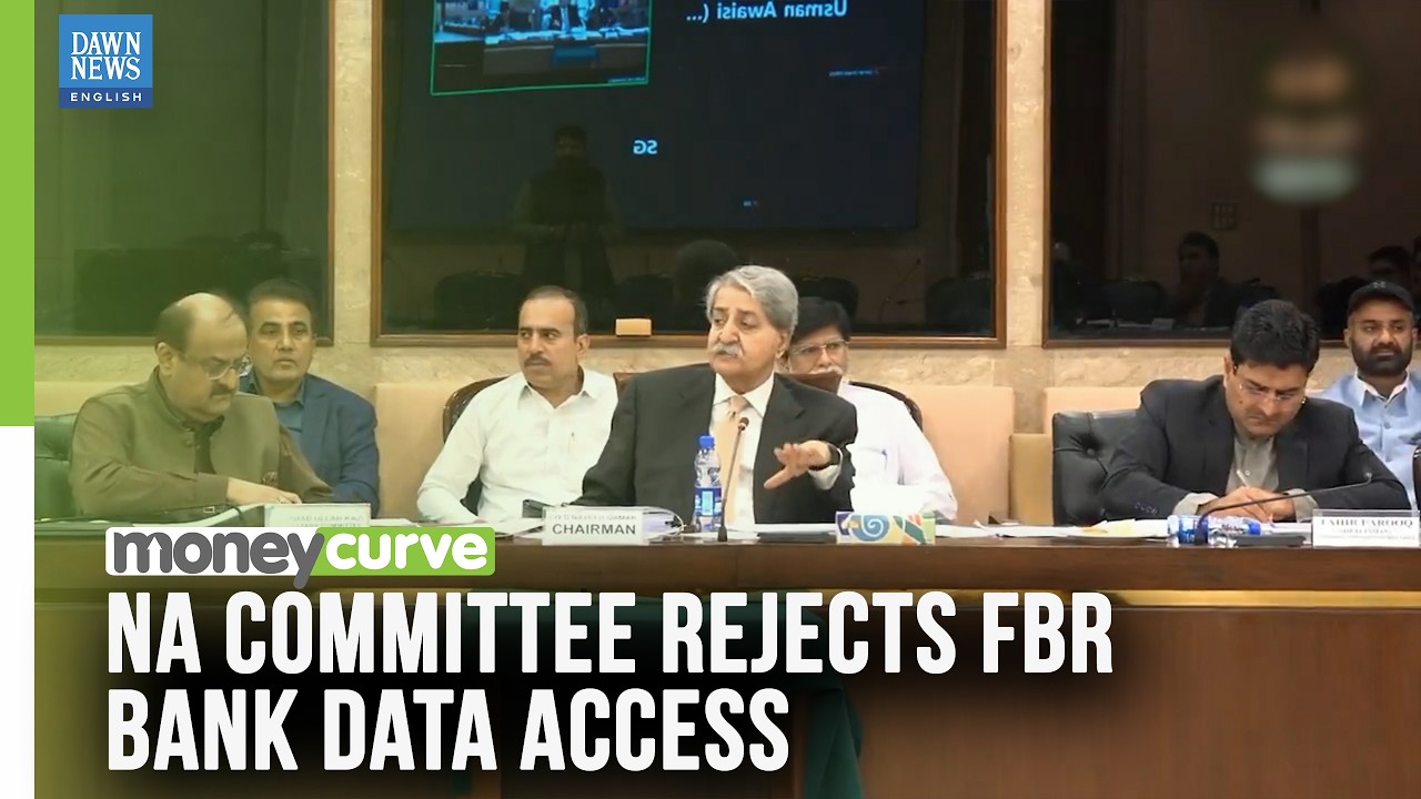 FBR Bank Access Plan Rejected By NA Committee | Dawn News English