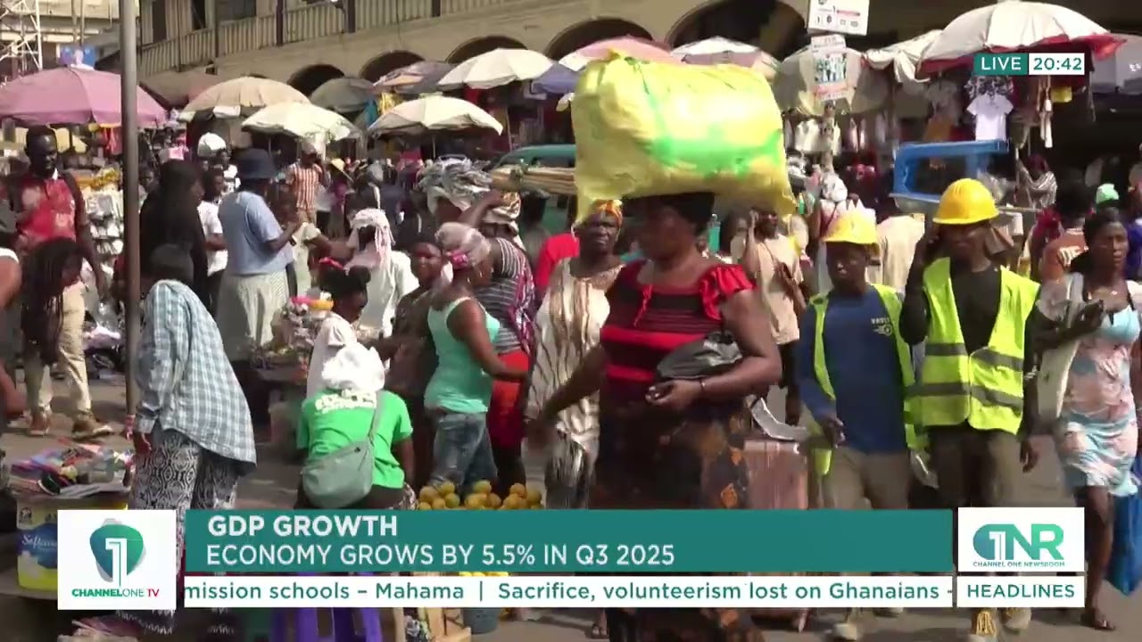 GDP Growth Hits 5.5% in Q3 2025 &ndash; Economy on the Rise
