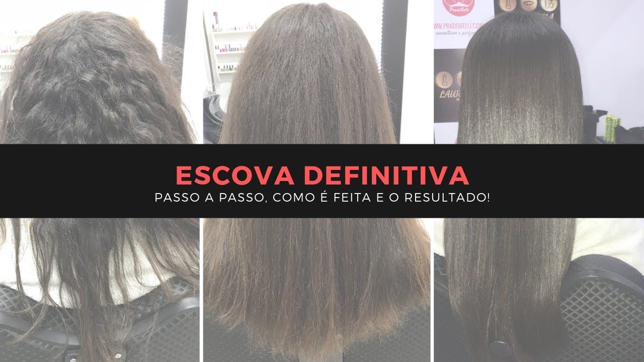 Escova Progressiva Definitiva - Passo a Passo Como &eacute; Feito e o Resultado!