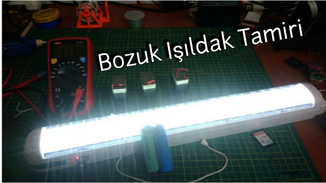 Bozuk Işıldak/El feneri Tamiri