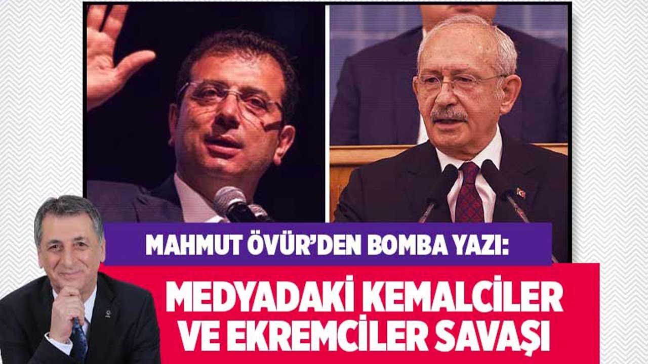 MEDYADAKİ KEMALCİLER VE EKREMCİLER SAVAŞI! MAHMUT &Ouml;V&Uuml;R