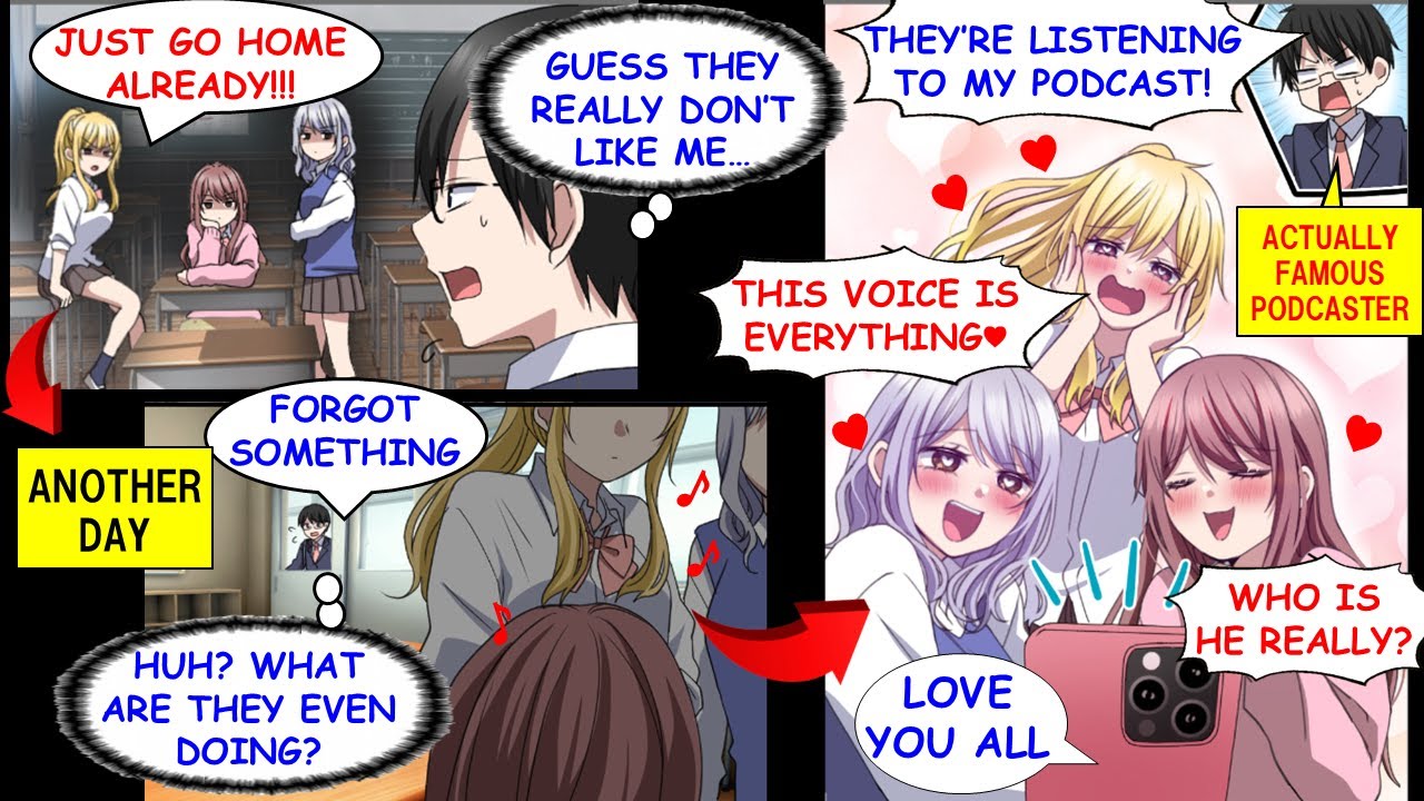 The Girls in Class Who Hate Me Turned Out to Be Huge Fans of My Podcast.[Manga Dub][RomCom]