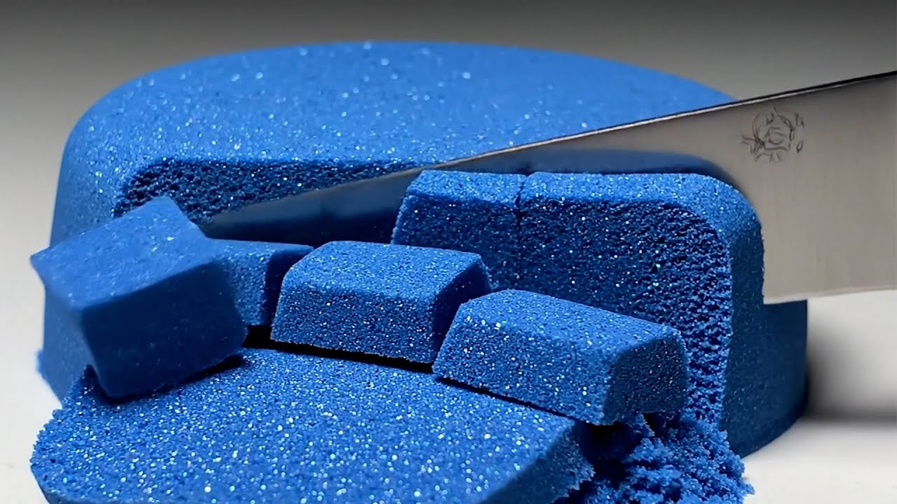 ASMR Cutting Satisfying 🔪 Soft Material Cutting For Deep Relaxation  by CalmCut Studio