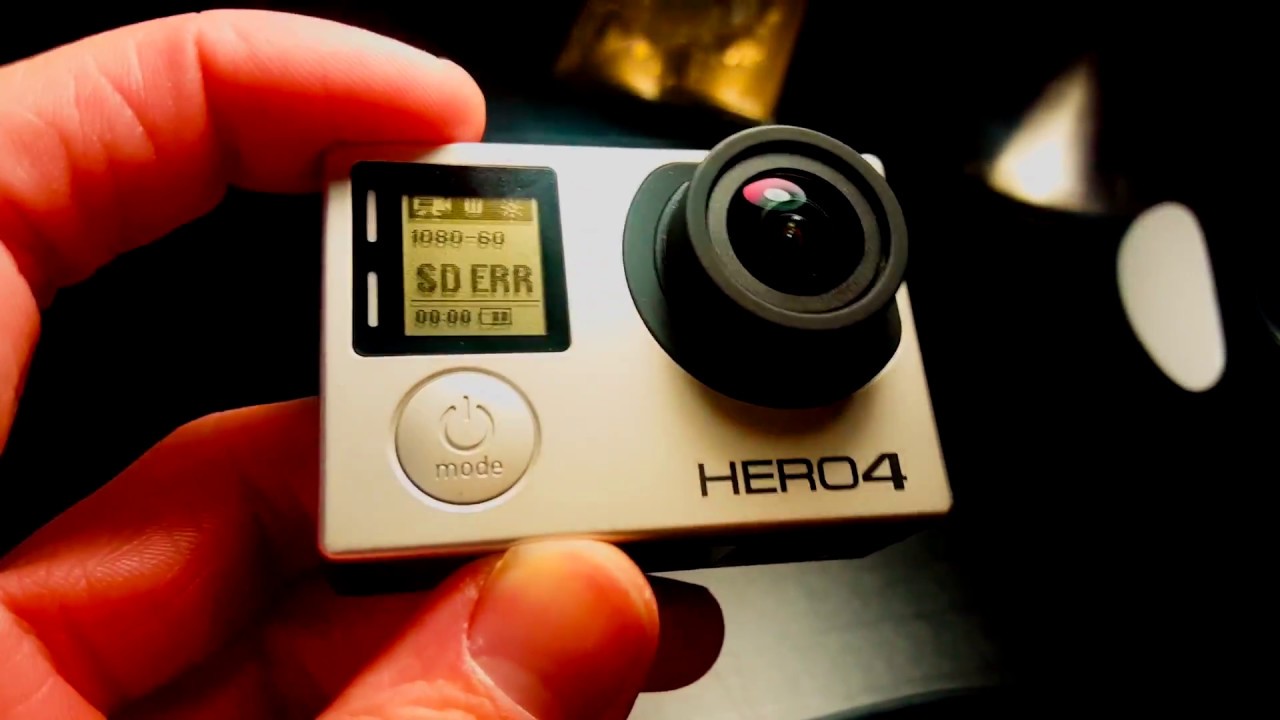 How To Fix SD Card Error On GoPro Hero 4 Black | All Generations | Tutorial