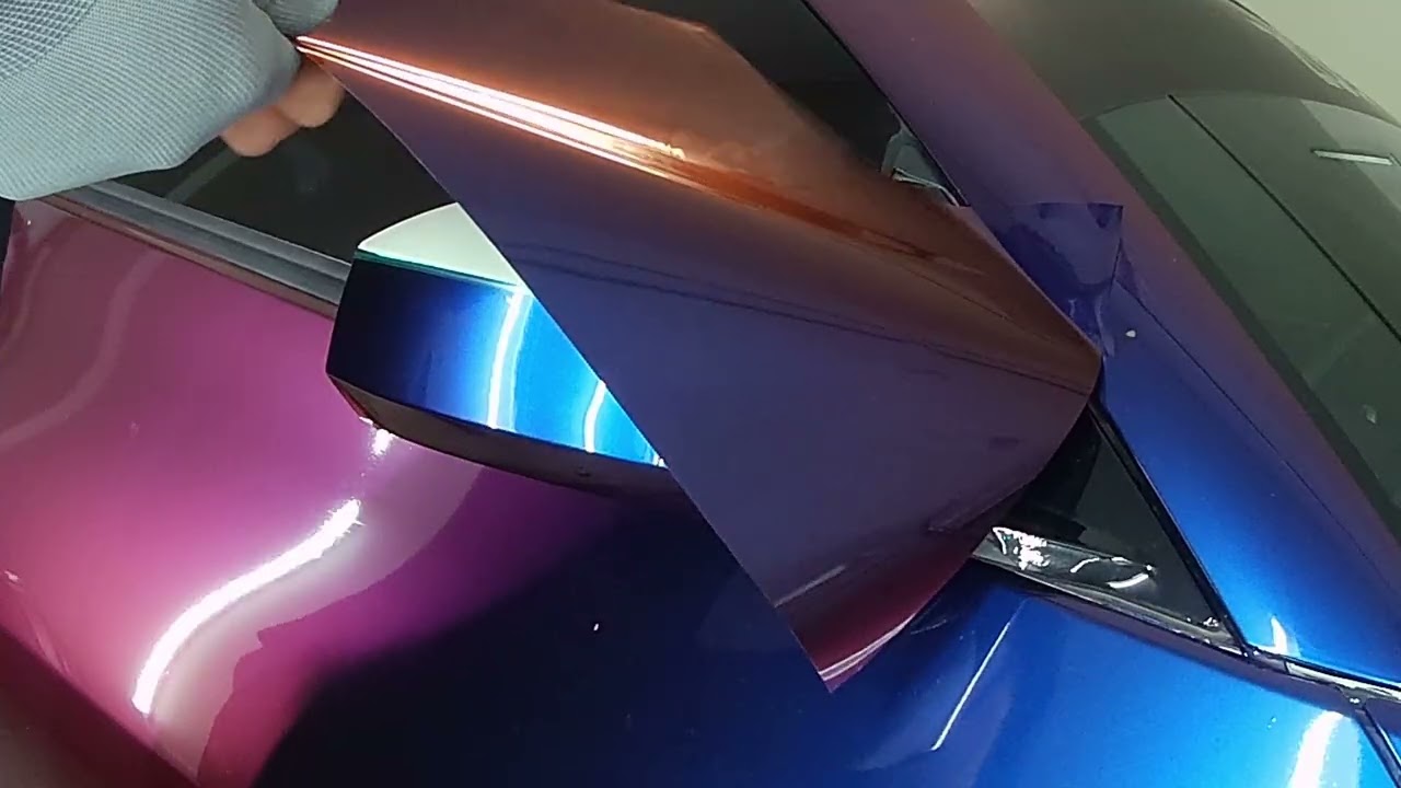 Wrapping side mirror #tinybot #wrap 