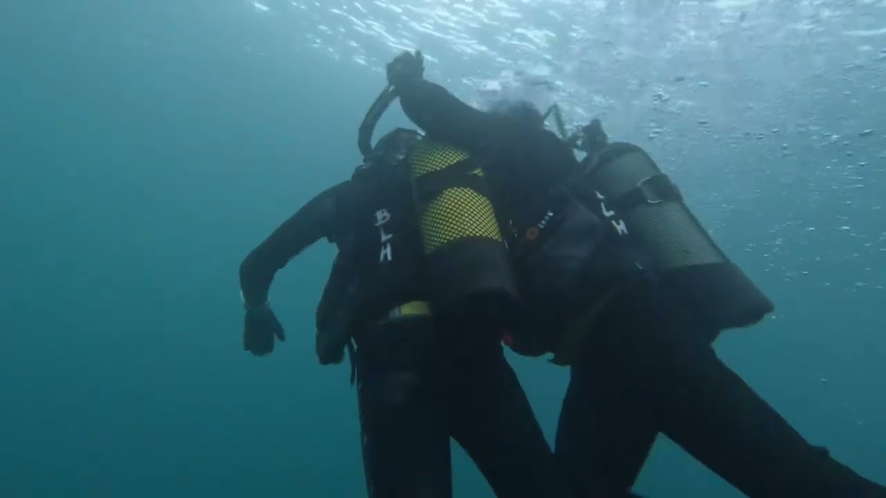 Practicas de rescate curso buceador 2 estrellas