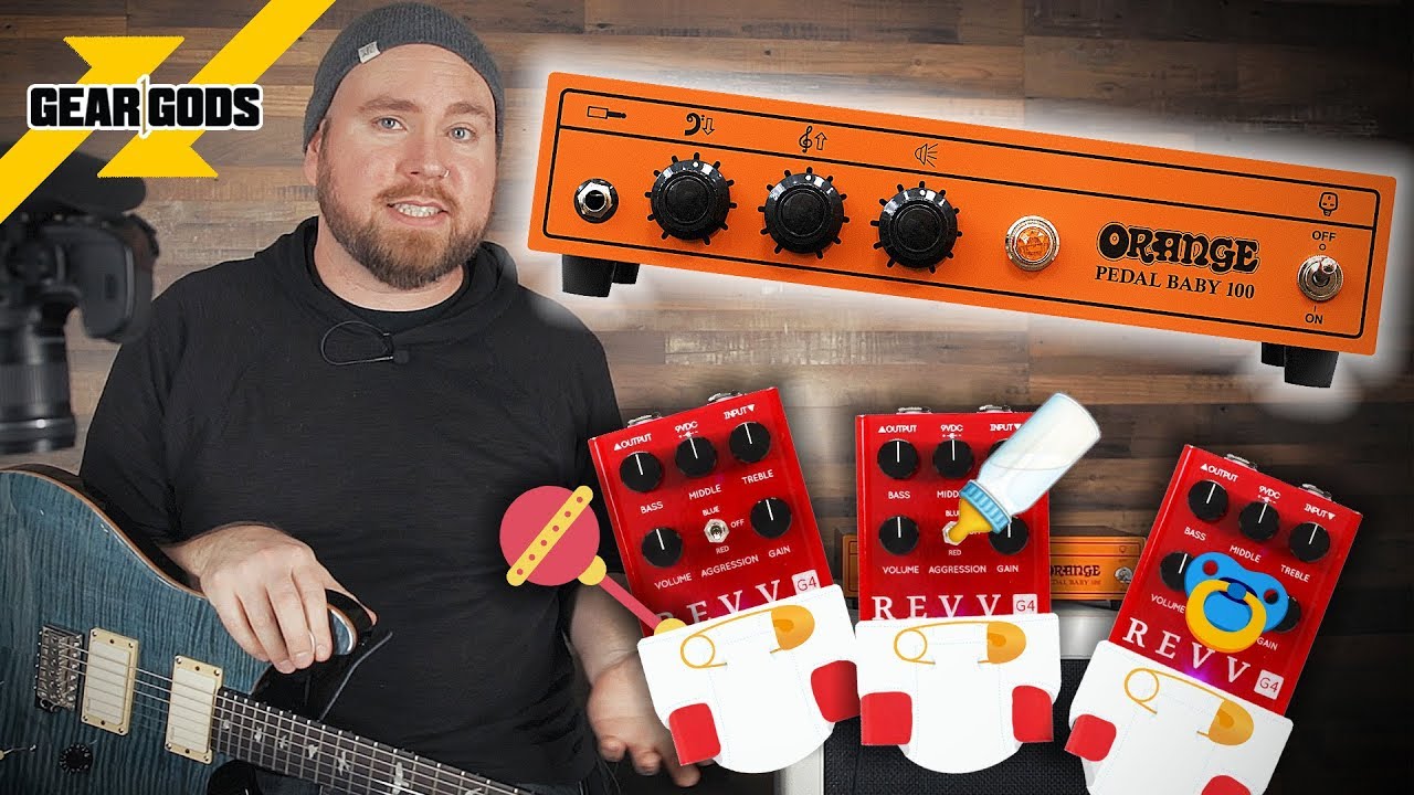 Обзор педали Orange Amps Pedal Baby 100 | Gear Gods