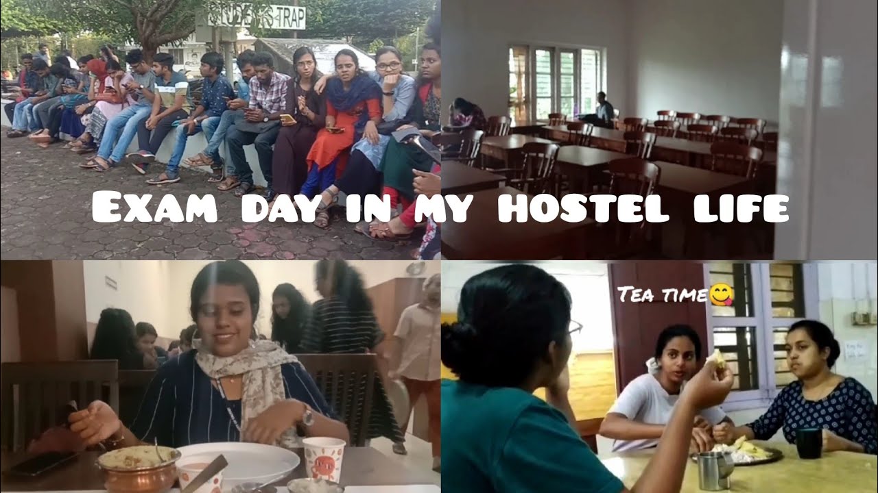 Exam day in my hostel life|calicut university campus hostel | #food #fun #exam