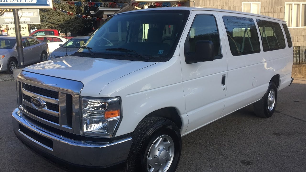 2013 Ford E-350 XLT Econoline Van, 15-местный фургон, Elite Auto Outlet, Бриджпорт, Огайо