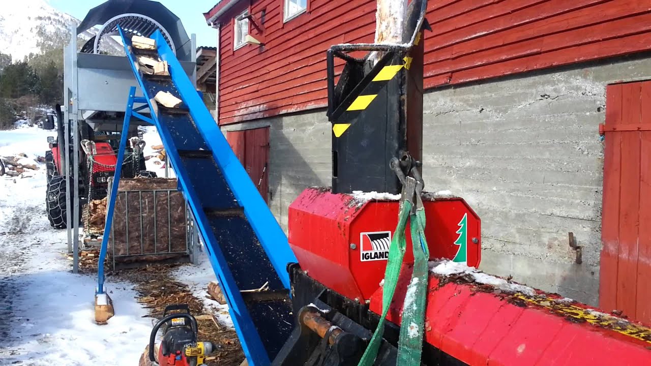 Igland WP 3000 og BMP transportband er en god kombinasjon.