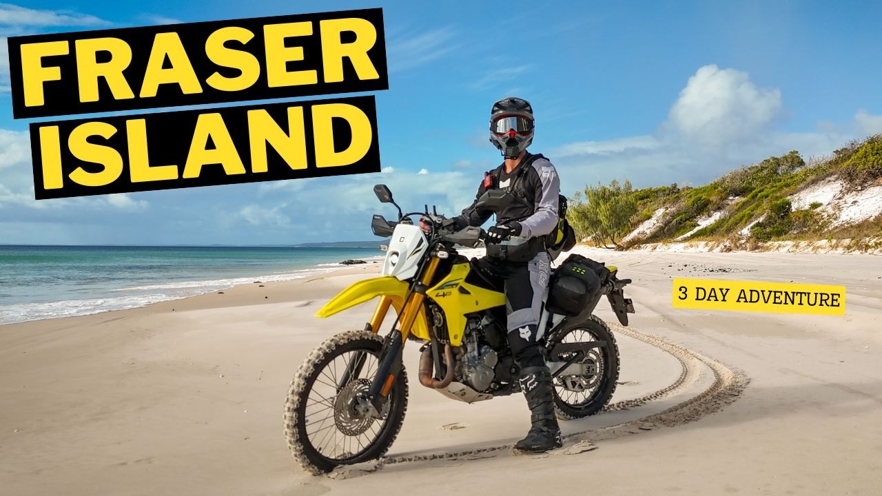 Изучаем другую сторону острова Фрейзер на Suzuki DRZ-4S