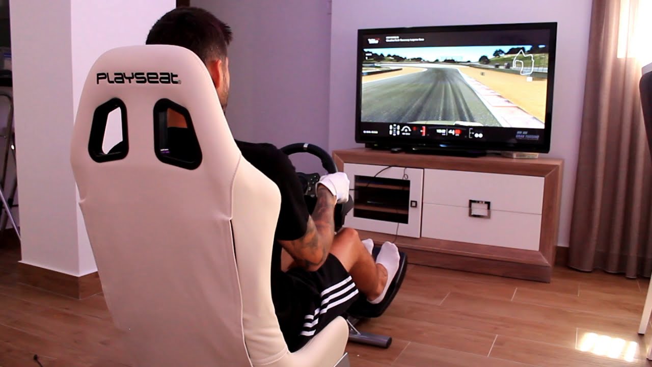 TIMELAPSE (unboxing & montaje & test) PLAYSEAT EVOLUTION BLANCO