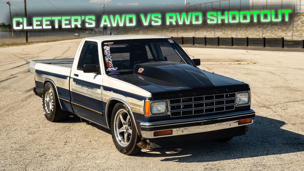 Is AWD Faster than RWD? - Cleetus' AWD List VS The Baddest RWD on No Prep!