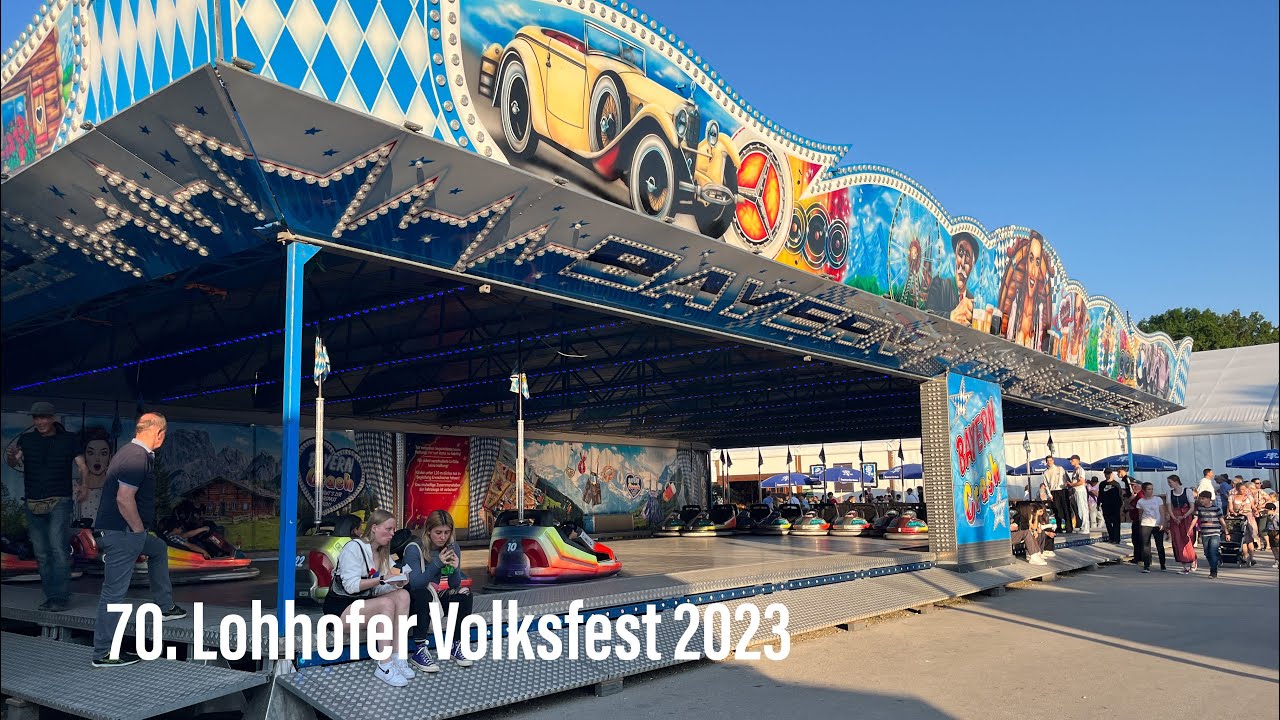 70. Lohhofer Volksfest 2023 vom 26.05.-04.06.2023