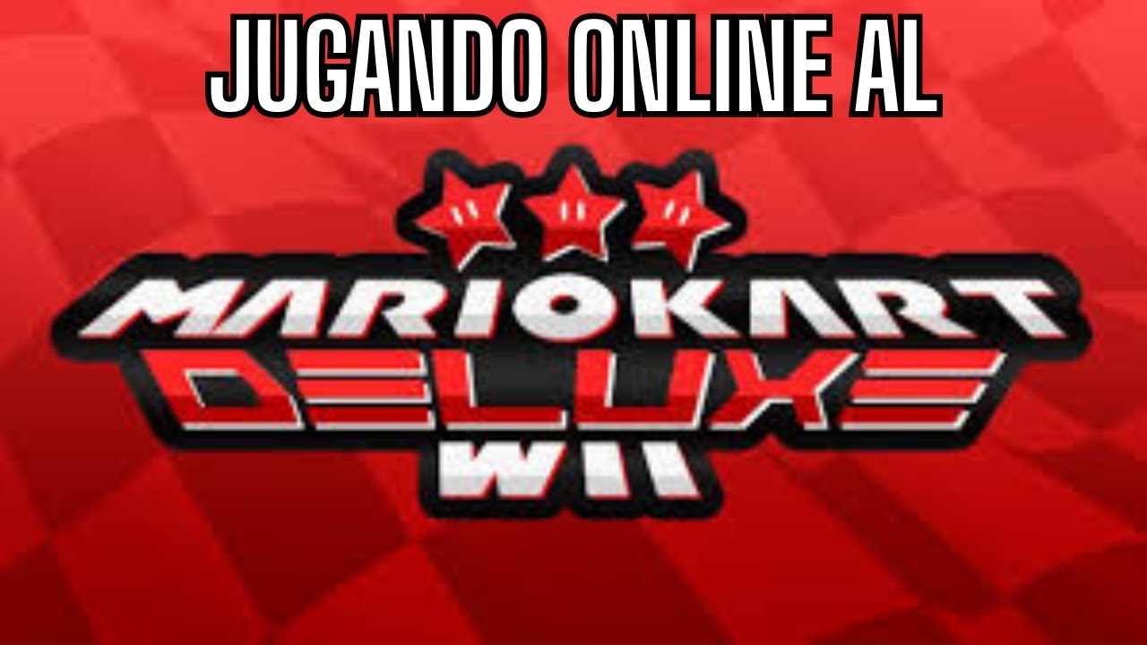 Jugando Online al Mario Kart wii Deluxe (Red Edition)