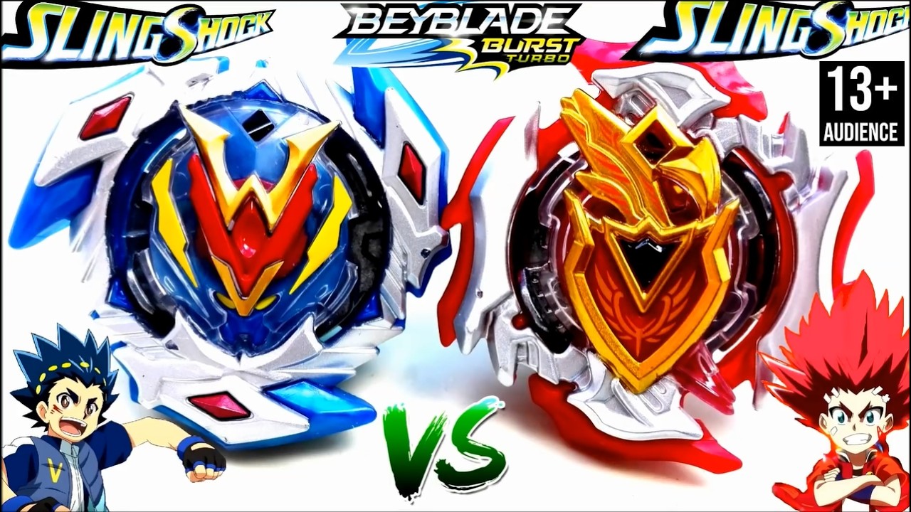 SLINGSHOCK: Wonder Valtryek V4 .12.Vl-S VS Z Achilles A4 .11.Xt-S -Epic Battle Beyblade Burst Turbo