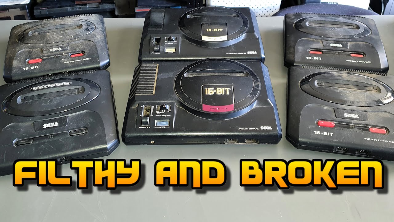 Sega Mega Drive / Genesis repairathon pt.1