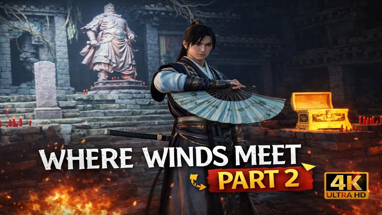 I did so many thing in #WhereWindsMeet  Part2 ! 💪 #Gameplay 