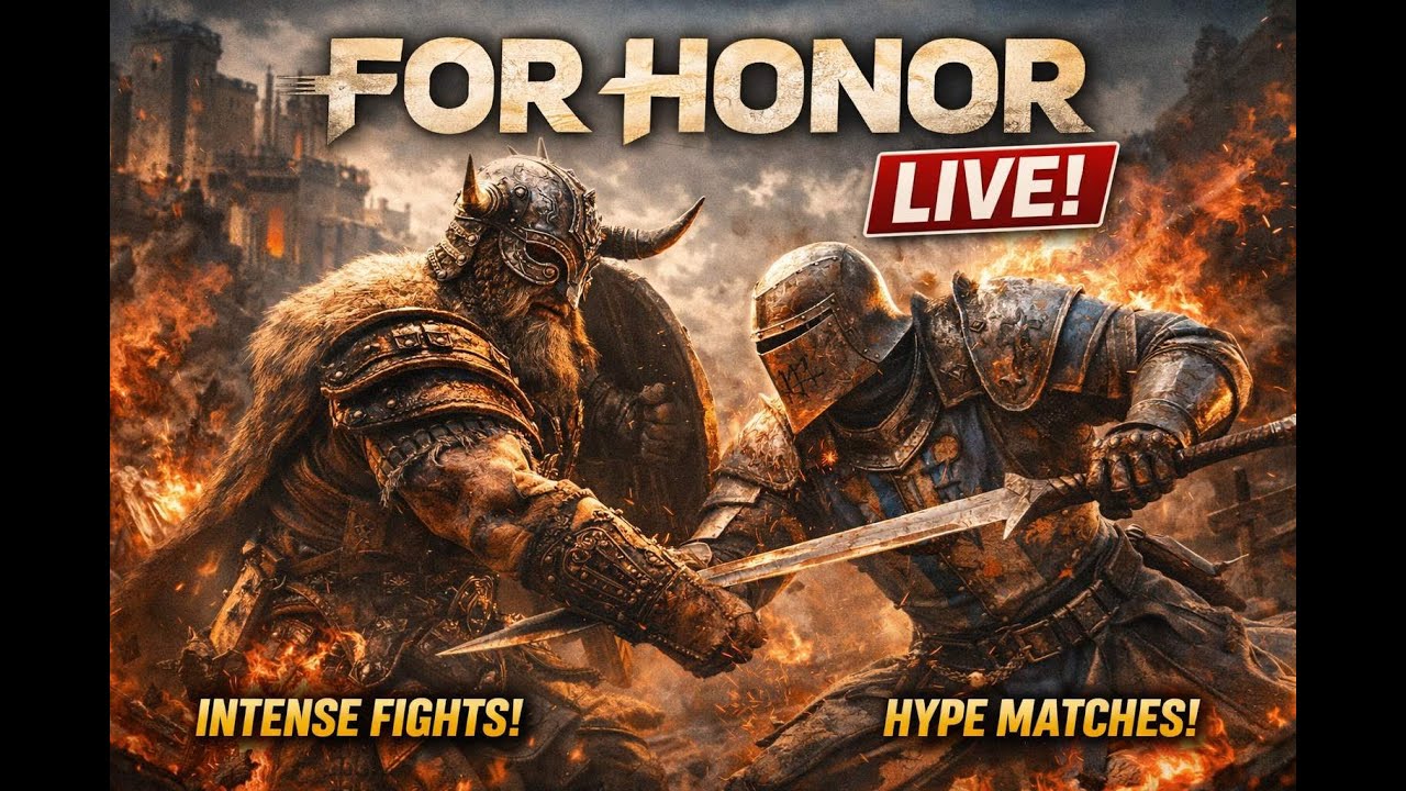 For Honor LIVE – Massive Dominion Teamfights & Non-Stop Action!
