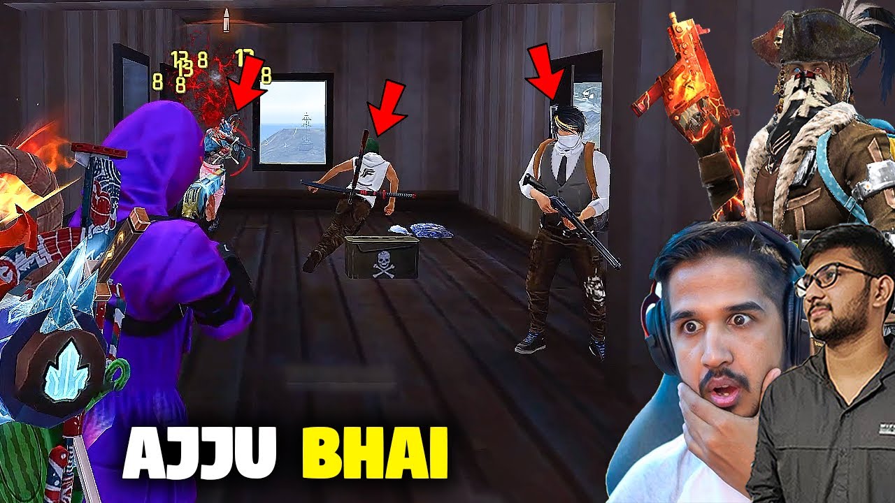CAN MUNNABHAI REVIVE AJJUBHAI AND AMITBHAI IN LAST ZONE? FREE FIRE HIGHLIGHTS @TotalGaming093